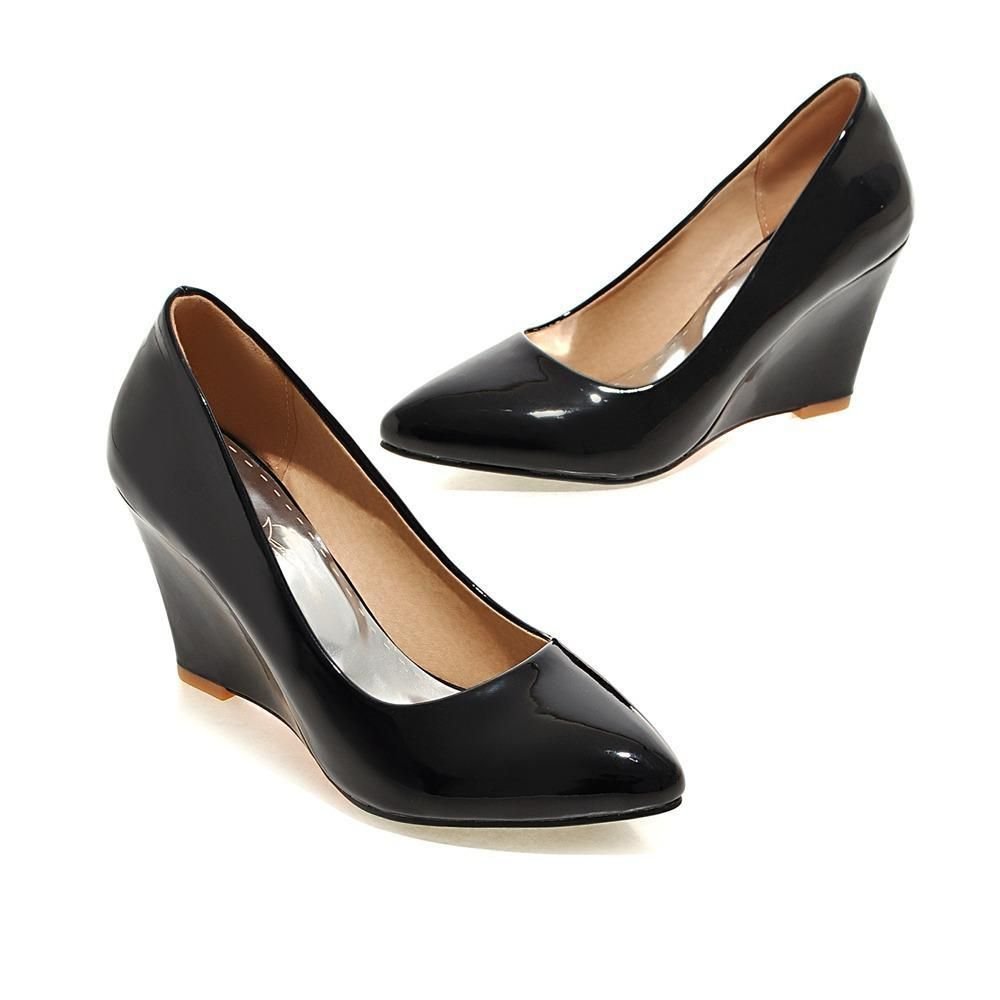 Classic Block Heel Pumps for Women Elegant Office & Party Wear Shoe