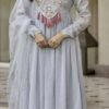 Women Ething Wear Anarkali Kurta - Soft Grey