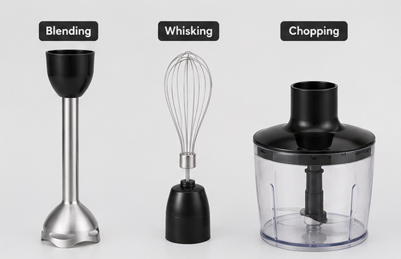Multi-Purpose 3-in-1 Electric Hand Blender - Image 3
