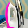 Glide Dry Iron – Vibrant Pink & White