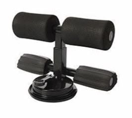 Adjustable Sit-Up Bar with strong suction base for home abdominal workout and fitness training