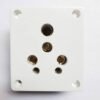 16A non modular electrical socket for heavy appliances