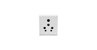 6A non modular electrical socket for home wiring