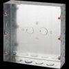 6x8 inch concealed metal electrical box for modular switch and socket installation