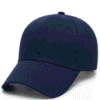 Blue polyester baseball cap for men and women with adjustable fit, lightweight design and comfortable everyday wear