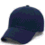 Blue polyester baseball cap for men and women with adjustable fit, lightweight design and comfortable everyday wear