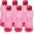 CELLO Crystal water bottles set of 6 with 1000 ml capacity and leakproof transparent design