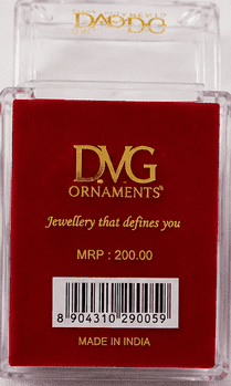 DMG Ornaments gold plated long dangler earrings - Image 4