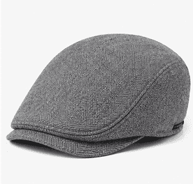Fitted Flat Cap for Men & Women | Classic Vintage Style Cap - Image 3