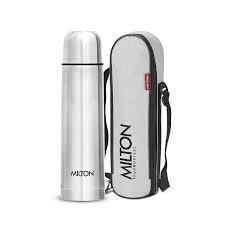 Milton 500ml stainless steel vacuum insulated silver water bottle