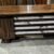 Modern wooden executive office table with premium dark wood finish
