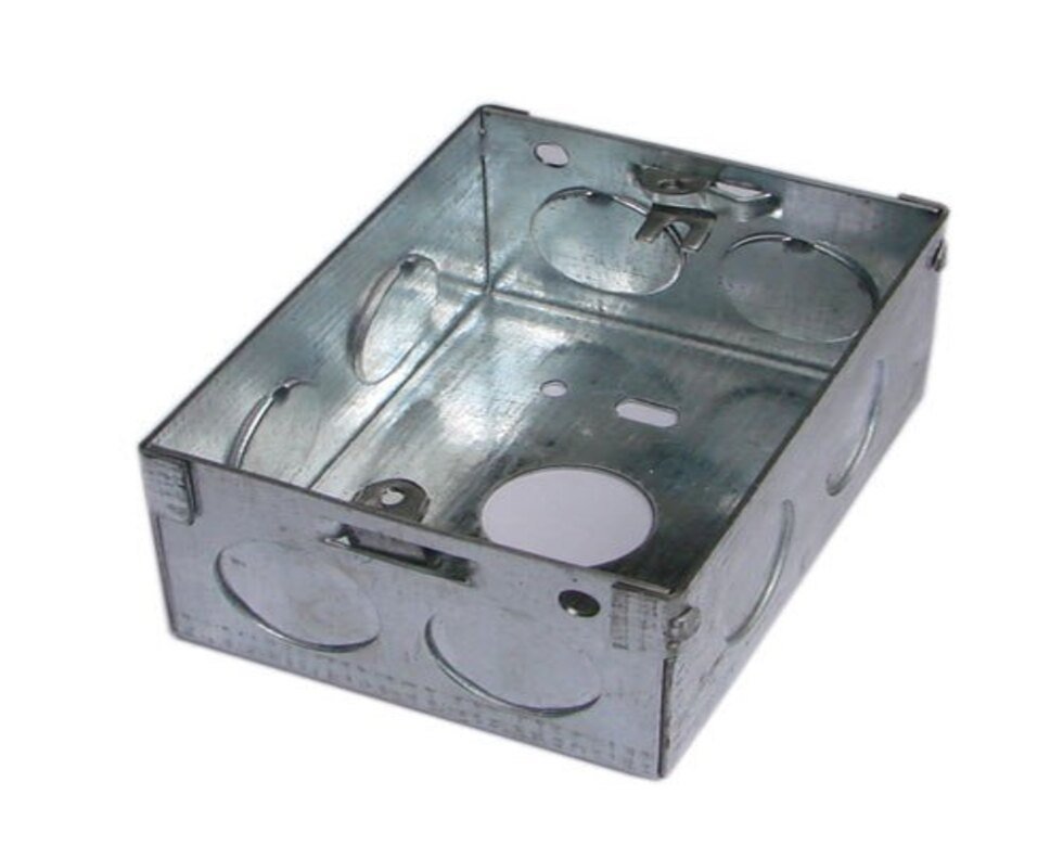 Modular 3 Box Metal Electrical Box for Switch & Socket Installation - Image 2