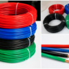 Red blue black and green electrical wire rolls for home and office electrical wiring installation