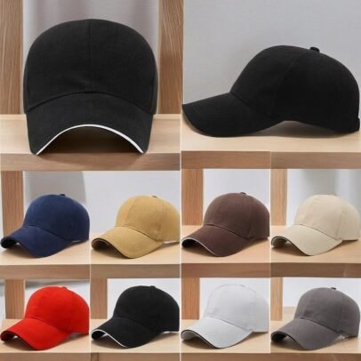 Plain Baseball Cap for Men & Women