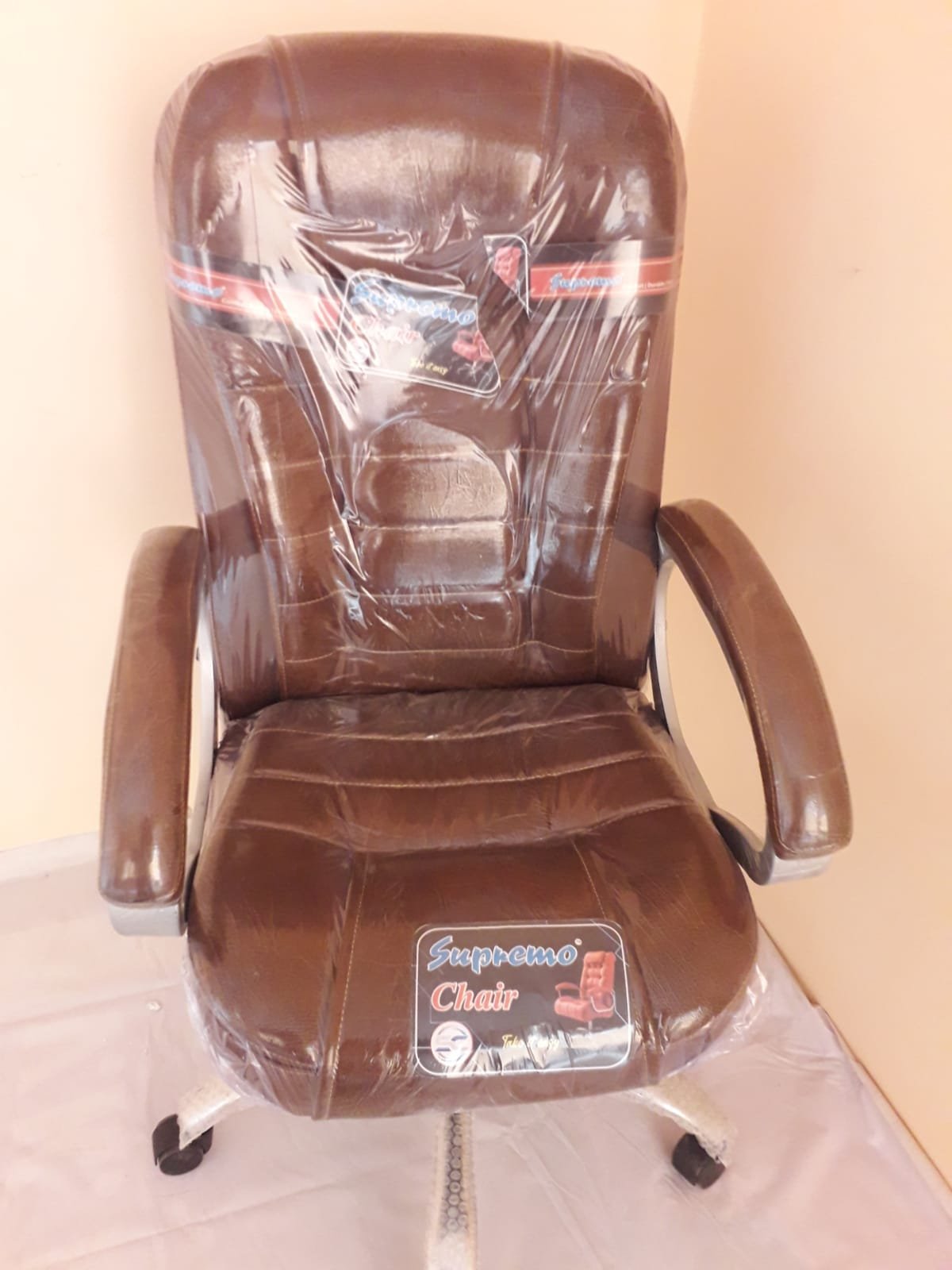 Premium Revolving Office Chair with Cushion Back Support | Modern Executive Chair - Image 2
