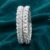 Silver plated crystal bangles set with sparkling stone embellishments for women and girls