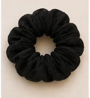 Soft Velvet Scrunchies Hair Bands for Girls (4 Pieces Set) - Image 7