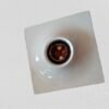White modular electrical bulb holder socket board for wall installation