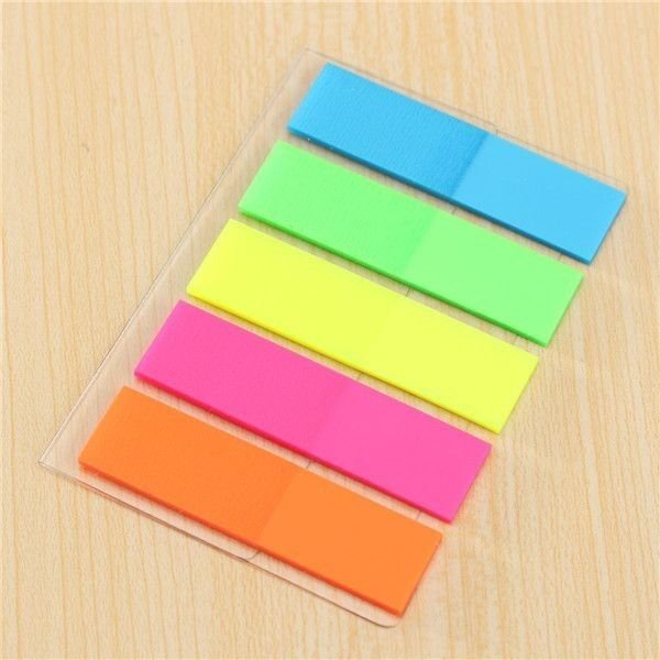125 PCS Colorful Sticky Page Markers Set – Self-Adhesive Index Tabs for Books, Notes & Documents - Image 6