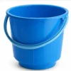 13 to 18 litre plastic bucket with handle for water storage, cleaning, laundry and household use.