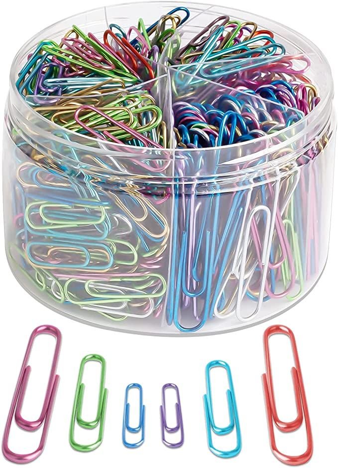 Multi-Purpose Office Stationery Kit 216 PCS – Paper Clips, Binder Clips & Push Pins Set - Image 5