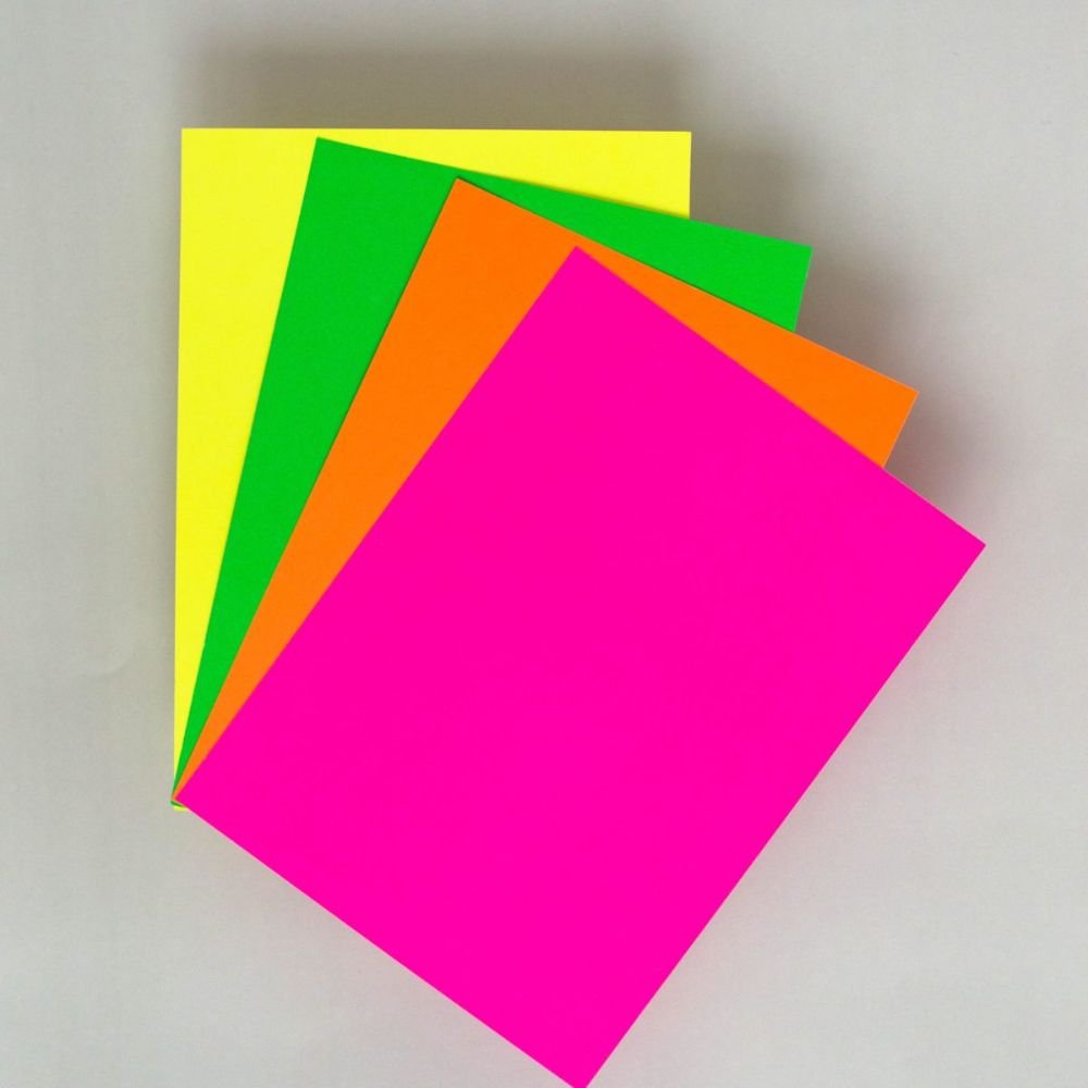 A4 100 Coloured Sheets Pack | 10 Sheets Each Color | Double Sided Craft Paper for School Projects, Office Printing, Art & DIY Crafts - Image 5