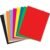 A4 100 coloured sheets pack with assorted multicolor double-sided craft paper for school projects, office printing, art and DIY craft activities.