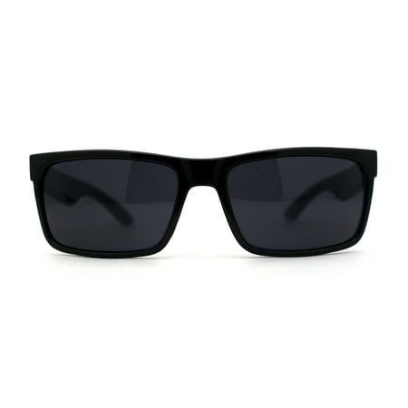 Classic Black UV Protection Sunglasses for Men and Women Casual Fashion Eyewear - Image 4