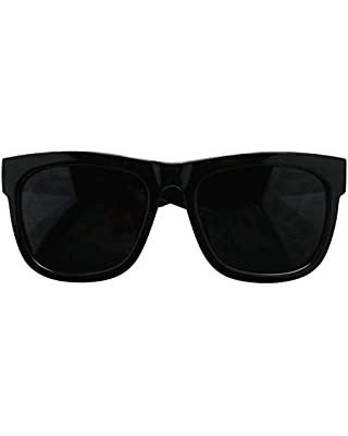 Classic Black UV Protection Sunglasses for Men and Women Casual Fashion Eyewear - Image 5