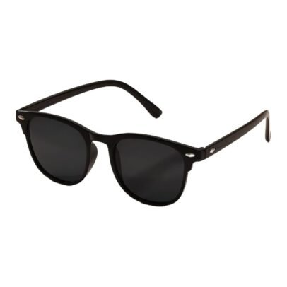 Classic black sunglasses with UV protection lenses and lightweight frame for men and women, suitable for driving, travel and outdoor activities