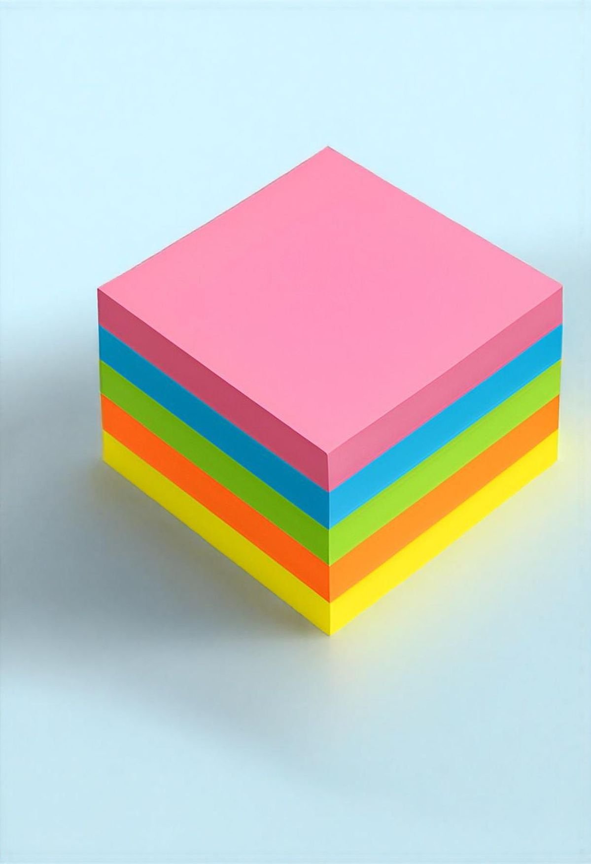 Colorful Sticky Notes Memo Pad – Self-Adhesive Note Papers for Office, School & Study Use - Image 2