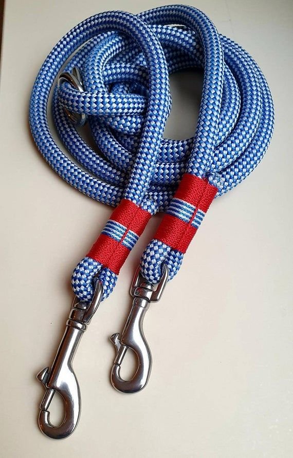 Heavy Duty Braided Dog Leash | Strong Rope Pet Lead with Metal Clip for Dogs - Image 4