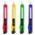 Heavy duty paper cutter knife 5 PCS pack with retractable stainless steel blades for office, school, packaging and craft applications.