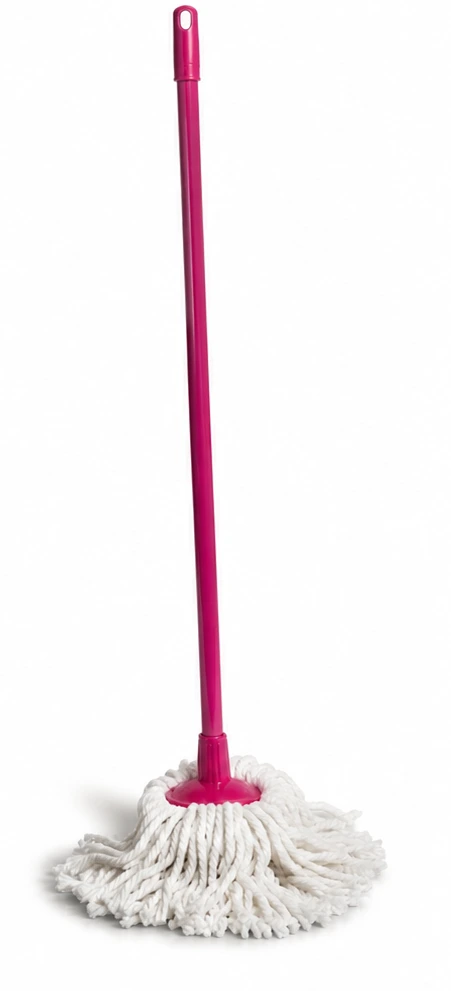 Microfiber Cotton Floor Mop with Long Handle | Multipurpose Cleaning Mop for Home & Office - Image 6
