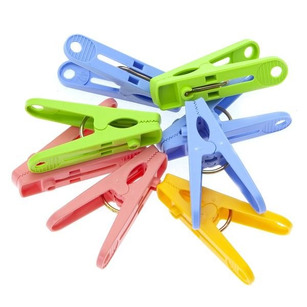 Colorful Wooden Mini Cloth Clips for Craft, Decoration & Photo Hanging (Pack of 50) - Image 4