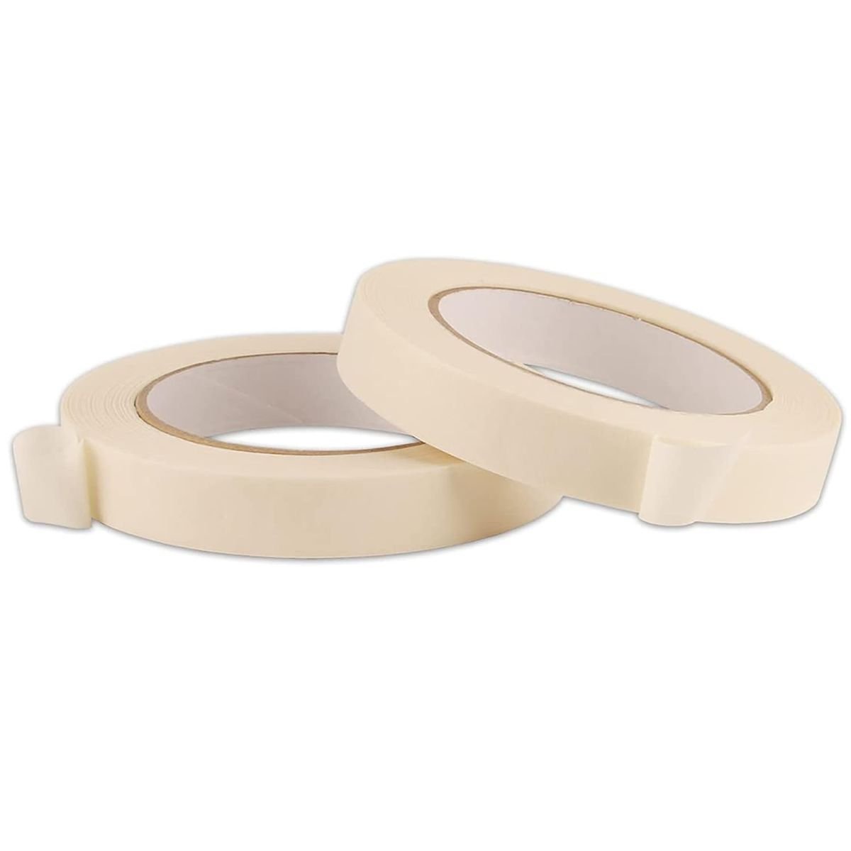 Pack of 24 Masking Tape Rolls 6mm x 20m | Premium White Paper Adhesive Tape for Painting, Craft & Labeling - Image 2