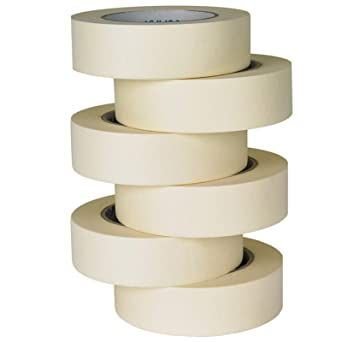 Pack of 24 Masking Tape Rolls 6mm x 20m | Premium White Paper Adhesive Tape for Painting, Craft & Labeling - Image 3