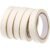 Pack of 24 masking tape rolls 6mm x 20m white paper adhesive tape for painting, DIY crafts, labeling and office use.