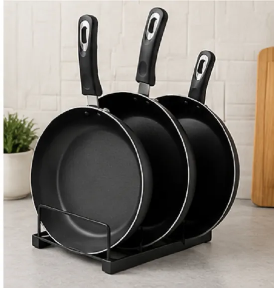 Non-Stick Fry Pan Set Pack of 3 – Multipurpose Cooking Pan Combo - Image 2