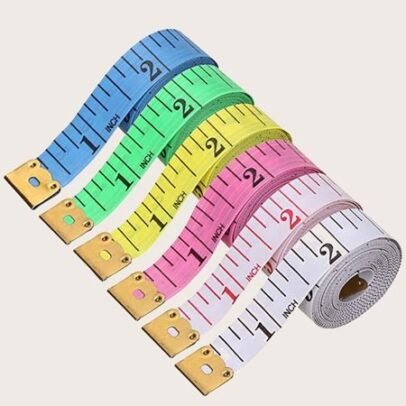Soft Measuring Tape 60 Inch 150 cm Flexible Sewing Tape for Tailoring Body Measurement and Craft Use