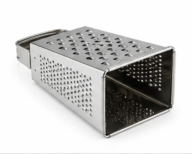Stainless Steel 4 Side Vegetable Grater | Multipurpose Cheese, Fruit & Vegetable Slicer for Kitchen - Image 2