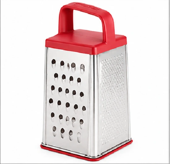 Stainless Steel 4 Side Vegetable Grater & Slicer | Multipurpose Kitchen Grater for Cheese, Vegetables & Fruits - Image 5