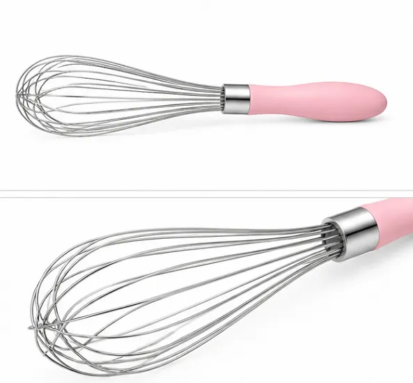 Stainless Steel Balloon Whisk with Ergonomic Handle | Kitchen Egg Beater & Baking Mixing Whisk - Image 3