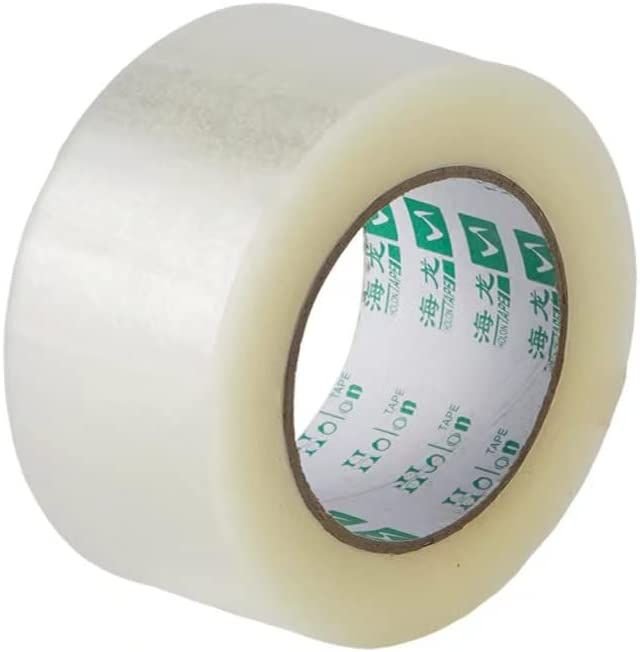 Strong Transparent Packaging Tape Roll Pack of 6