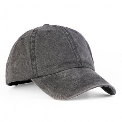 Vintage Washed Denim Baseball Cap Unisex Casual Outdoor Fashion Hat - Image 3