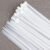 White nylon cable tie pack self locking zip ties for cable management