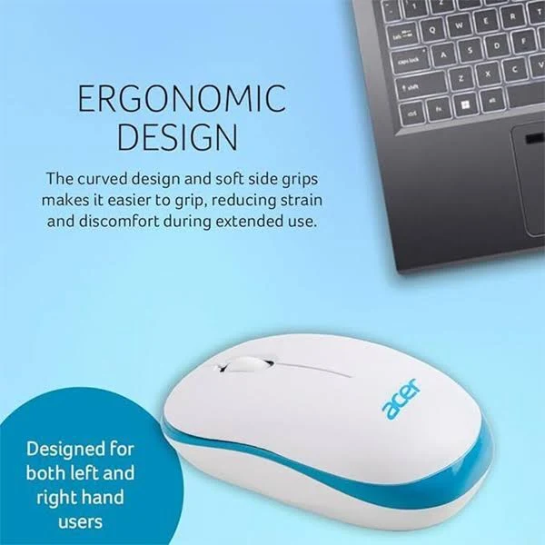 Acer Wireless Optical Mouse 2.4GHz USB Receiver for Laptop and Desktop - Image 5